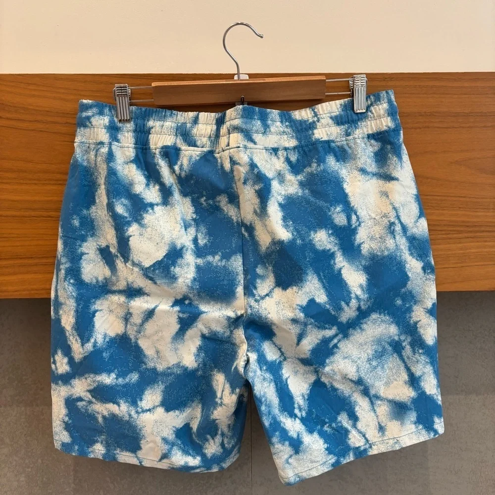 The North Face Mens Pull On Adventure Shorts In Blue, Size L